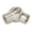 Satin Nickel, variant on B&P Lamp® Die Cast Brass Swivel with a Slotted Screw, 1/8IP on Each End, Unfinished