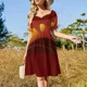 thumbnail image 4 of Vestido sin mangas TATOOINE SUNSET vestidos de cóctel Vestido mujer vestidos de verano vestido de mujer, 4 of 7