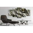 thumbnail image 2 of Tiptophomedecor Glamour Canvas Wall Art - Cosmic Swirls - Stretched & Framed Ready To Hang Art, 2 of 4