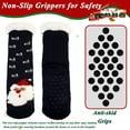 thumbnail image 2 of TRANSLINK Women Slipper Socks with Grippers Non Slip Sherpa Lined Slipper Socks, 2 of 8