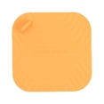 thumbnail image 1 of Inteprter Cubierta de desodorante de drenaje de suelo cuadrado, almohadilla de silicona para cocina, baño, fregadero, accesorios de tapón de Juegos de accesorios de baño Amarillo, 1 of 6