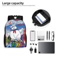thumbnail image 6 of Ghostbusters Stay-Puft Backpack Lightweight Unisex Basic Daypack Bookbag Laptop Satchel Rucksack For Travel School Office Daily, 6 of 8