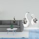 thumbnail image 2 of Escultura abstracta de cisne , estatua de cerámica, figura de animal, adorno, arte moderno, decoración para sala de estar, dormitorio u ofici, 2 of 8