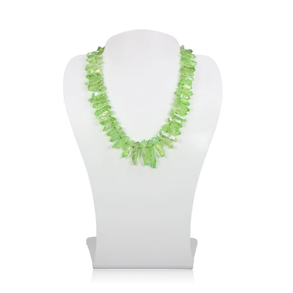 MGR! My Gems Rock Green Quartz Necklace, 1 Count