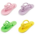 thumbnail image 6 of Ruanlalo Pet Dog Cat Candy Colors Braided Slippers Toys DIY Biting Teeth Grinding Tool Random Color L, 6 of 6