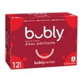 thumbnail image 4 of Bubly Cherry Sparkling Water 355 mL cans, pack of 12, 4 of 10