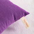 thumbnail image 4 of Minialmohadas NTBAY Down Alternative de microfibra, color morado, 18 x 28 cm, 4 of 8