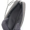 thumbnail image 3 of Pre-Owned CHANEL Double Zip Shoulder Bag in Grained Calfskin Leather, Black, Women's,... (Good), 3 of 7