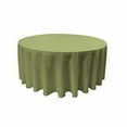 thumbnail image 2 of TCpop108R-SageDrkP39 LA Linen Nappe en Popeline de Polyester, Sauge Foncée - 108 Po. Ronde, 2 of 3