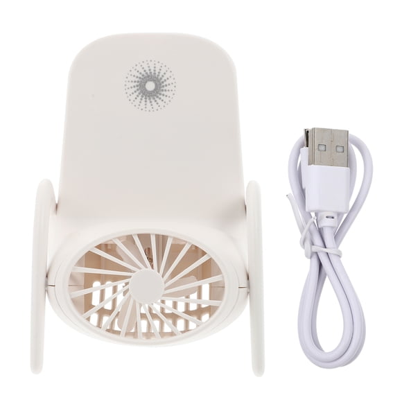 KAKOWELY 1 ventilador portátil para teléfono móvil, encantador ventilador personal, ventilador multifunción.
