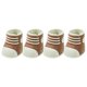thumbnail image 1 of 4 fundas antideslizantes para patas de sillas, duraderos deslizadores de muebles con zapato, protectores suaves para patas de sillas, para el Marrón Sunnimix Protectores de suelo, 1 of 8