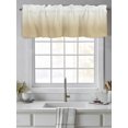 thumbnail image 4 of Valances for Windows Farm Yellow Rod Pocket Cafe Window Treatments Valance Curtains for Kitchen Bathroom Laundry Basement Windows 60"x14", 4 of 9
