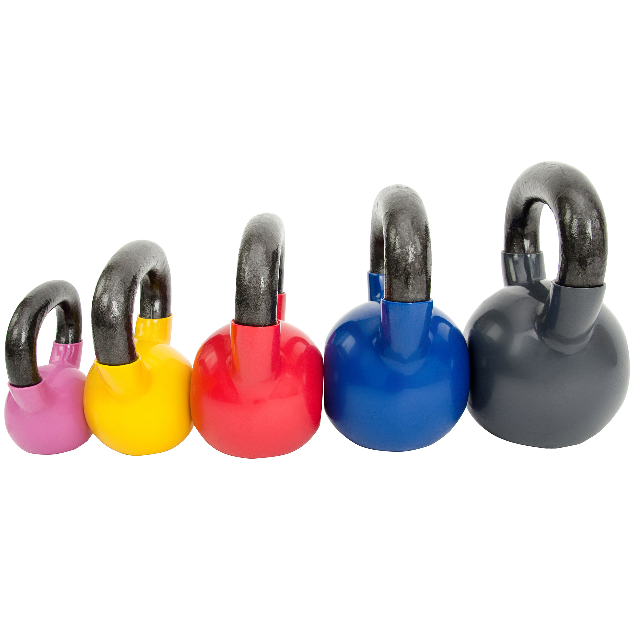 Sunny Health & Fitness 5lb Vinyl Kettlebell Pink photo 8