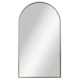 thumbnail image 1 of Hometrends Wall Mirror, 25.67x45.75" Brushed Gold, 1 of 5