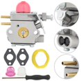 thumbnail image 3 of Carburetor Replacement Parts for Troy Bilt TB22 TB21EC TB32EC Trimmers - Compatible with BOLENS BL110 BL160 Murray M2500 - Metal Construction for Enhanced Performance, 3 of 4