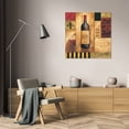 thumbnail image 3 of Gregory Gorham 15x15 Gallery Wrapped Canvas Wall Art Titled - Chateau Vin Sq., 3 of 4