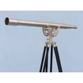thumbnail image 2 of Floor Standing Brushed Nickel Anchormaster Telescope 65" - Marine Telescope - Decorative Telescope, 2 of 2