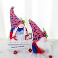 thumbnail image 5 of Patriotic Gnome Decorations, Handmade 4th of July Mrs. USA Swedish Tomte Gnomes Plush Table Ornaments Gift for Independence Day Memorial Day Presidents Day Veterans Day Armed Forces Day, 5 of 8