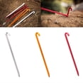 thumbnail image 2 of Canopy Garden Nails Fixed Spikes Used to Support Camping Tent Camping Tent Pile, Aluminum Alloy Canopy Tent Ground Nails silver, 2 of 4