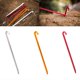 thumbnail image 2 of Aluminum Alloy Tent Stakes Heavy Duty Tarps Peg Camping Stakes Tent Peg Ground Peg for Outdoor Camping Canopy Tarps silver, 2 of 5