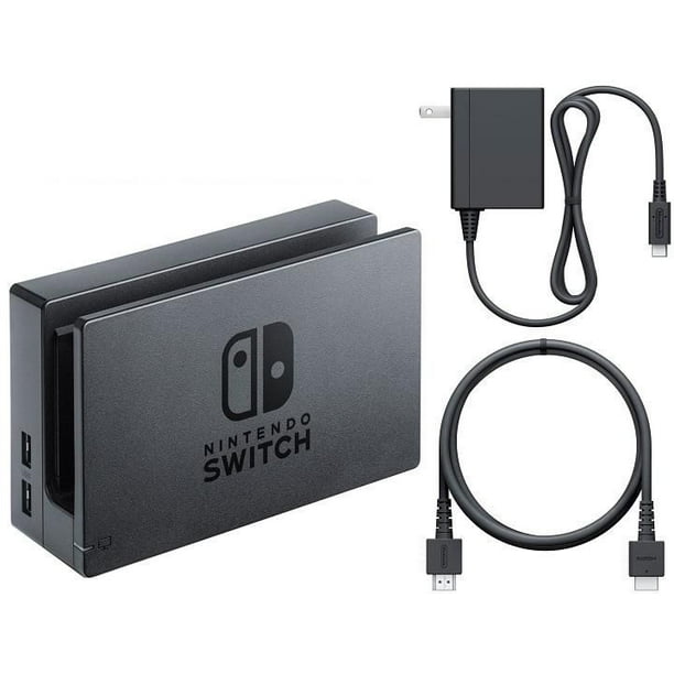 Nintendo Switch Dock Set with HDMI Plug and AC Adapter - Black ...
