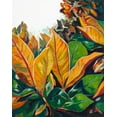 thumbnail image 2 of Beauchamp, Andy 26x32 White Modern Wood Framed Museum Art Print Titled - Tropical Leaves, 2 of 4