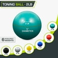 thumbnail image 5 of ProsourceFit Weighted Toning Exercise Hand Balls for Pilates & Yoga, 5 of 5
