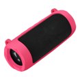 thumbnail image 2 of Jixopn - Estuche de viaje de silicona con mosquetón, impermeable, para altavoz inalámbrico, correa ajustable para JBL Flip 6/Flip 5, 2 of 8