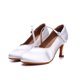 thumbnail image 1 of XIHAHA-zapatos de Baile Estándar para mujer, calzado de satén tostado fresco, tacón alto, suela suave, Moderno, 1 of 5