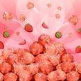 thumbnail image 2 of Gourmet Pink Strawberry Colored Popcorn by It's Delish, 8 Oz Bulk Bag  Colorful Popcorn Snack - Fruity Flavored Air Popped Corn Fun Confetti  Birthday Party, Events  Gluten Free, Vegan, Kosher, 2 of 7