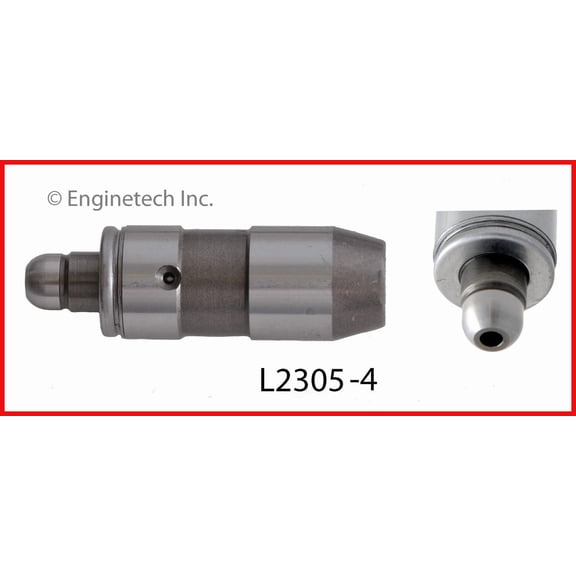 Enginetech L2305-4 Engine Valve Lifter - 4 Pack