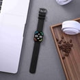 thumbnail image 2 of Rubber Watch Band Compatible with Apple watch Series Ultra 8 7 6 5 4 3 2 1 SE SE2 for Men and Women, Silicone Watch Strap with Stainless Steel Buckle for iWatch All Models, 2 of 8