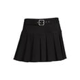 thumbnail image 6 of No Boundaries Juniors Pleated Skirt with Belt, Sizes XS-XXXL, 6 of 6