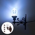 thumbnail image 4 of segolike Wall Light Ornament Mini Courtyard Architecture Model Scenes Supplies Bronze, 4 of 9