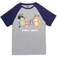 thumbnail image 1 of Camiseta Bluey Bingo Dad para hombre azul talla S, 1 of 6