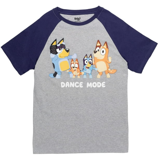 Camiseta Bluey Bingo Dad para hombre azul talla S