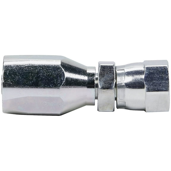 Allstar Performance ALL48271 Power Steering Fitting - Straight -6AN - Aluminum - each