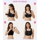 thumbnail image 5 of Front Closure Compression Wireless Everyday Bra for Women Post Surgery Posture with Breast Support Band, 5 of 5
