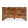 thumbnail image 4 of Butler Specialty Company Nador Wood Storage Trunk Coffee Table in Brown, 4 of 10