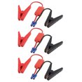 thumbnail image 1 of Unique Bargains 3 Pcs Connecteur EC5 Câble de Démarrage d'Urgence Pinces Alligator Booster Clips de Batterie, 1 of 1