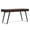 Distressed Hickory Brown, variant on Lowry 54 inch Wide Solid Wood Modern Industrial Desk in Walnut