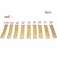 thumbnail image 4 of 9 Size Guitar Radius Metal Fingerboard Fret Press Caul Insert Guitar DIY Tools, 4 of 4