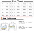thumbnail image 3 of Womens Bras Sports Bra Fitness Running Shockproof Yoga Tank Top No Steel Ring Sports Bra Bras for Women White M, 3 of 8