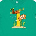 thumbnail image 4 of Inktastic I'm O-fish-ally One Cute Clownfish First Birthday Boys or Girls Baby T-Shirt, 4 of 5