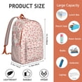 thumbnail image 5 of Sunflower Floral Backpack for School College or Work, Large Capacity Laptop Bookbag, Durable Everyday Backpack for Commuting and Travel, Flowers Design Unisex Gift Idea for Teens and Adults, 5 of 5