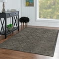 thumbnail image 2 of Linon Platinum Trellis Power Loomed Polyester 2'x3' Rug in Gray, 2 of 3