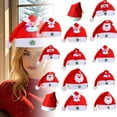 thumbnail image 6 of Junepar Christmas Hats for Adult - Light Up Santa Hat Unisex - Comfort Xmas Hat for Holiday Parties, 6 of 6