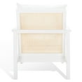 thumbnail image 5 of Safavieh  Couture Maddison Cane Back Accent Chair - 28 in. W x 37 in. D x 33 in. H White/Natural, 5 of 5