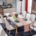 thumbnail image 5 of Rose Gold Table Runner 12x108 Inch 10 Pack Satin Table Runners, 5 of 5