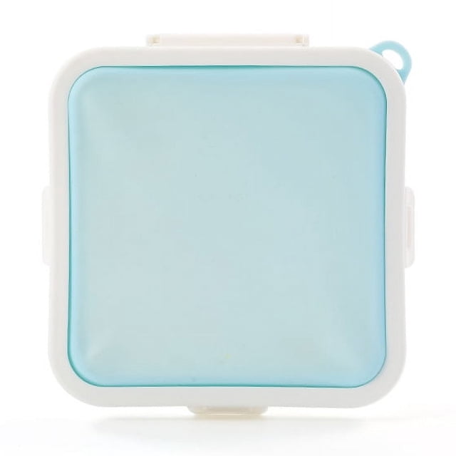 Caja de almacenamiento para conservación de pan de sándwich, caja bento portátil de silicona para exteriores, para trabajadores de oficina, estudiantes, con calefacción y sellada